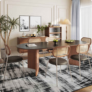 Black Minimalist Modern Door Mat Washable Non-Slip Low Pile Indoor Rug