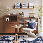 Modern Navy Blue Pattern Washable Rug Soft Stain Resistant Non-Slip Carpet