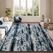 Washable Area Rug Modern Soft Stain-Resistant Non-Slip Carpet for Home