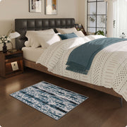 Washable Area Rug Modern Soft Stain-Resistant Non-Slip Carpet for Home