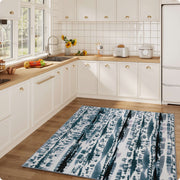Washable Area Rug Modern Soft Stain-Resistant Non-Slip Carpet for Home