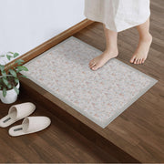 Floral Soft & Stain Resistant Non-Slip Vintage Washable Area Rug Indoor Beige Gray