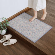 Floral Non-Slip Vintage Washable Soft & Stain Resistant Area Rug Indoor Purple