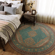 Vintage Washable Soft & Stain Resistant Area Rug Carpets Light Brown Tan