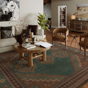 Vintage Washable Soft & Stain Resistant Area Rug Carpets Light Brown Tan